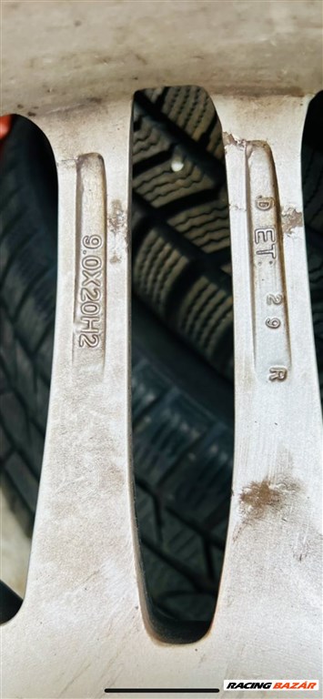  5x112 lyukosztású 9JJ 20" használt alufelni 8. kép