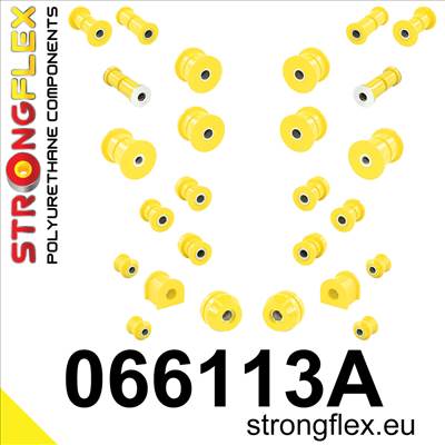 ELSŐ ÉS HÁTSÓ FELFÜGGESZTÉS STRONGFLEX SZILENT KÉSZLET SPORT Fiatﾠ125p 1300/1500 Polonez
