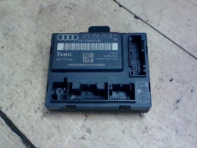 AUDI A6 2004.05 - 2008.09 Jobb első ajtó vezérlőegység DCU modul 1. kép