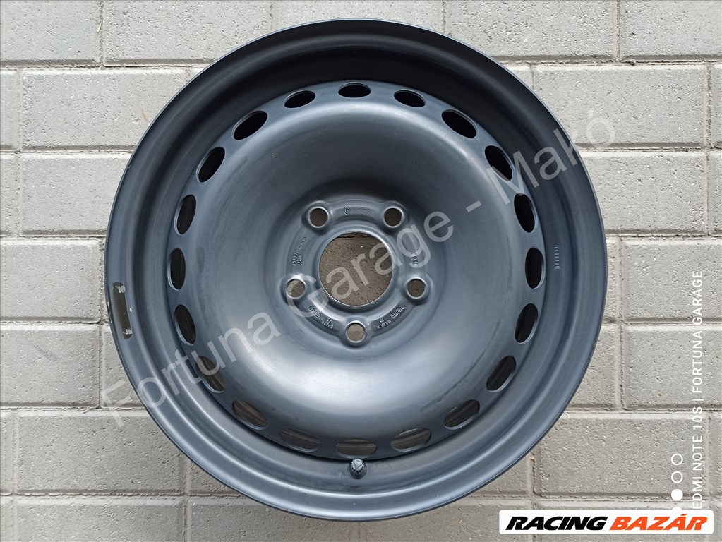 5x114,3 15" Renault újszerű lemezfelni garnitúra +TPMS (636) 5. kép
