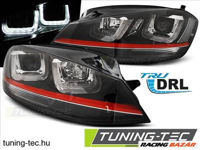 Volkswagen Golf VII VW GOLF 7 11.12- U-TYPE BLACK WITH RED LINE GTI LO