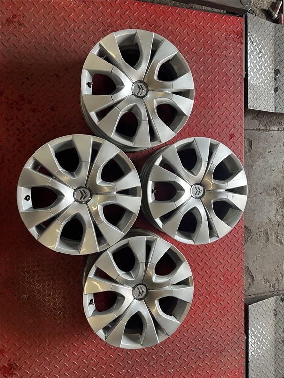  Citroen gyári 6,5x17 ET26 4x108 alufelni garnitúra 3. kép
