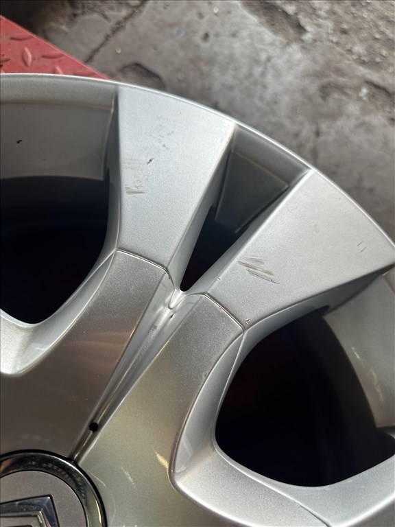  Citroen gyári 6,5x17 ET26 4x108 alufelni garnitúra 6. kép