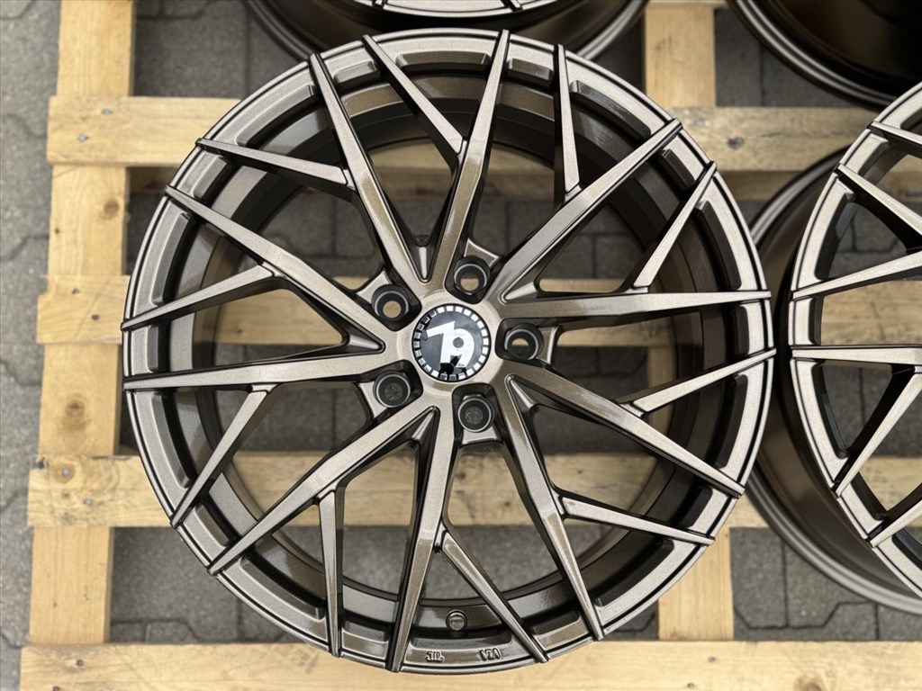 R18 5x120 (72,6) 79wheels seventy9 SV-C SBR 8J ET33  új alufelnik felnik 3. kép