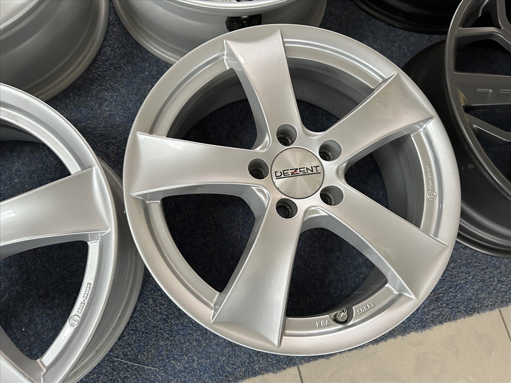 (2408)  Dezent 17 alufelni felni, 5x112, Mercedes CLA Tpms 5. kép