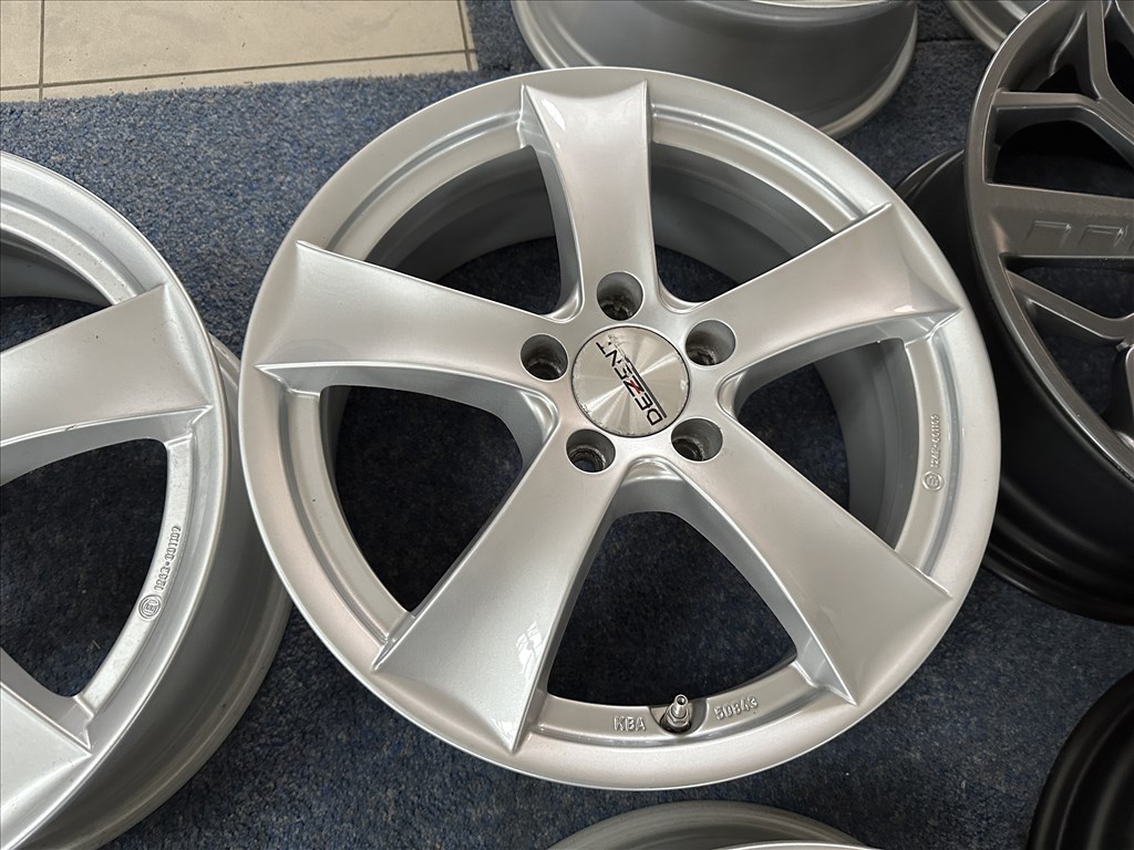 (2408)  Dezent 17 alufelni felni, 5x112, Mercedes CLA Tpms 6. kép