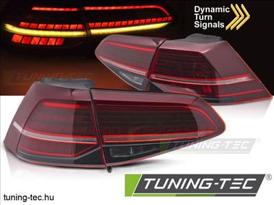 VW GOLF 7 13-19 RED Tuning-Tec Hátsó Lámpa