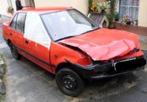 SUZUKI SWIFT 96-05 Jobb hátsó ajtóüveg