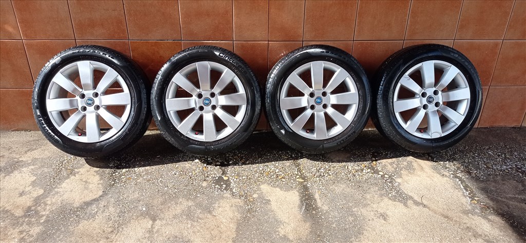 FIAT STILO 16" ALUFELNI 4X98 NYÁRI 205/55R16 GUMIVAL OLCSÒN!!! 1. kép