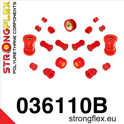 ELSŐ ÉS HÁTSÓ FELFÜGGESZTÉS STRONGFLEX SZILENT KÉSZLET BMW Z3 94-02