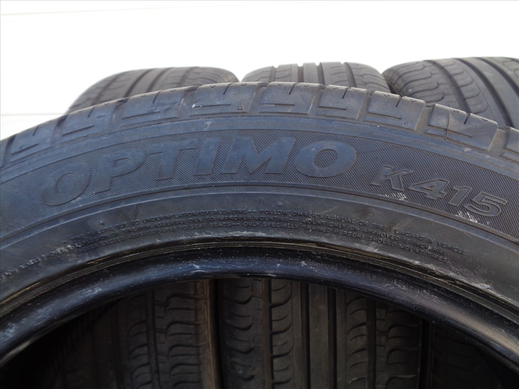 Hankook 235/50R19 nyári gumi garnitúra 5.5mm-es mintával eladó.  7. kép