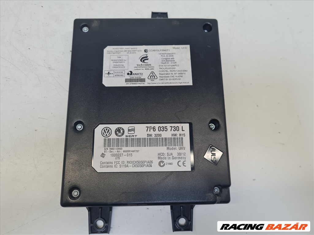 Volkswagen Golf VI bluetooth elektronika (22578) 7p6035730l 1. kép