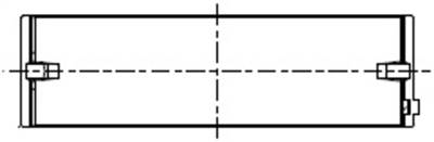 MAHLE 081 HL 21839 000 - főtengelycsapágy BMW MINI