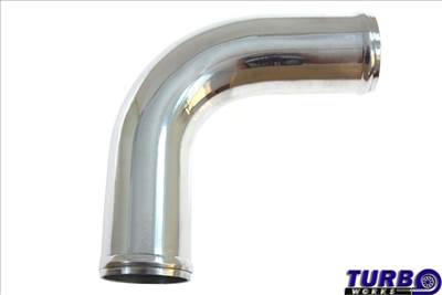 TurboWorks Alumínium cső 90° 57mm 30cm