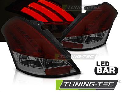 SUZUKI SWIFT V 10-17 RED SMOKE LED BAR Tuning-Tec Hátsó Lámpa