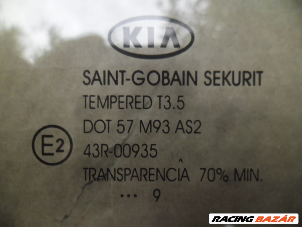 Kia Cee'd (ED) bal első ajtó üveg 2. kép