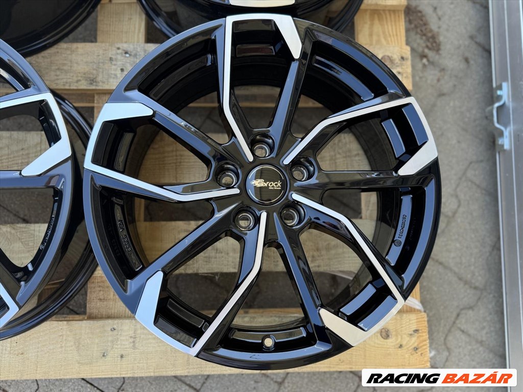 R18 5x112 (66,55) Brock RC34 SGVP 8J ET54 új alufelni szett 18"  3. kép
