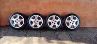 ALUETT 15" ALUFELNI 4X100 NYÁRI 195/45R15 GUMIVAL OLCSÒN!!!!