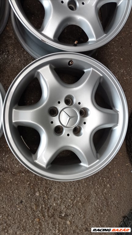  5x112 lyukosztású 7JJ 16" használt (gyári felni) alufelni 3. kép