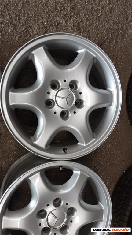  5x112 lyukosztású 7JJ 16" használt (gyári felni) alufelni 4. kép