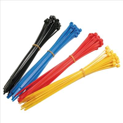 Kábelkötöző készlet 4x25 db 1,46x20cm Lampa 70019