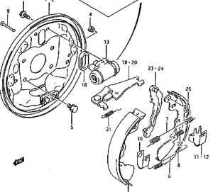 SUZUKI SWIFT FÉKBETÉT ÚJ.