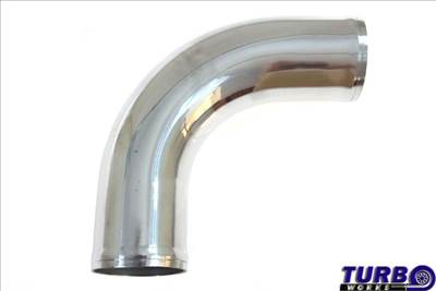 TURBOWORKS Alumínium cső 90° 63mm 30cm