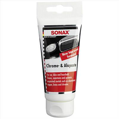 Alu- és krómtisztító polírozó paszta 75 ml Sonax Chrome &amp; AluPaste