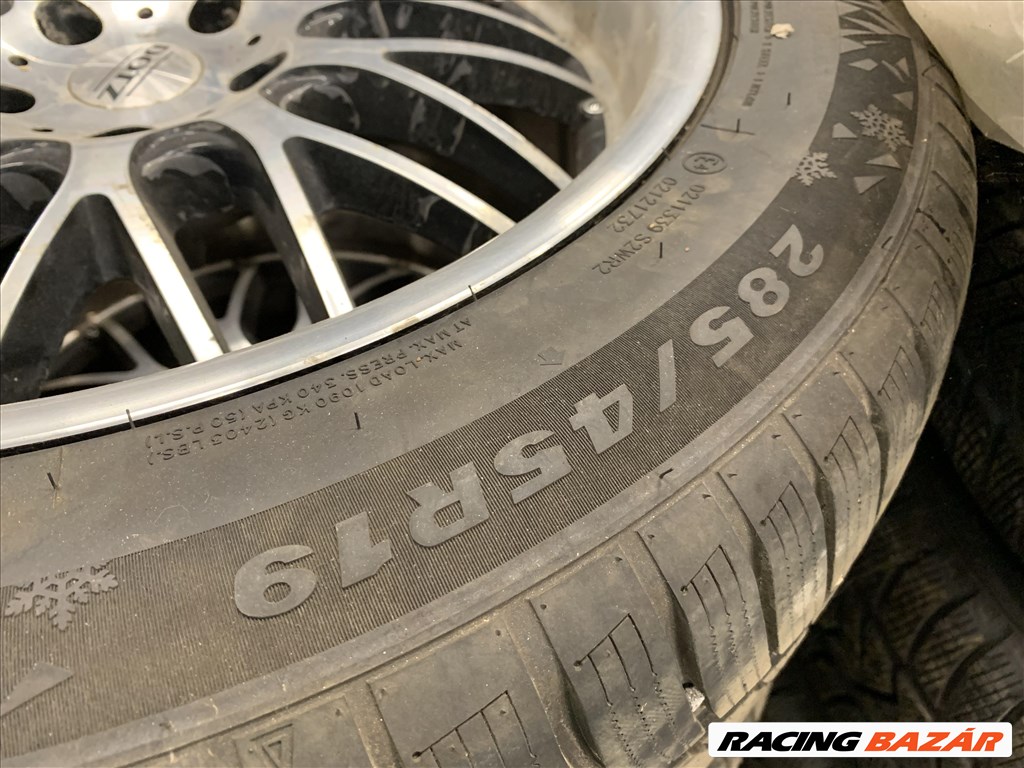  5x120 19" Dotz Mugello alufelni 255/50 - 285/45 újszerű téli gumi kerék BMW x5 E53 E70 E71 7. kép