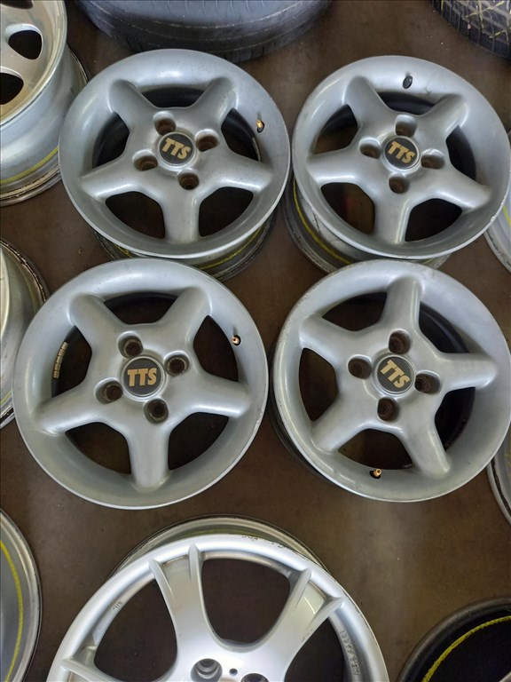  4x100 lyukosztású 5,5JJ 13" használt alufelni TTS axx 1. kép