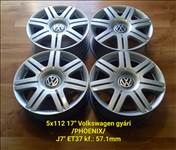 5x112 17" VW "Phoenix" gyári alufelni garnitúra - új fényezéssel