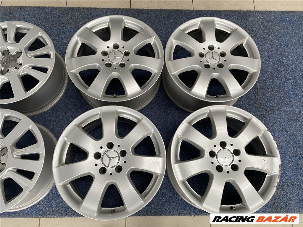 (3068)  Mercedes 17 gyári alufelni felni, 5x112, ML 3. kép