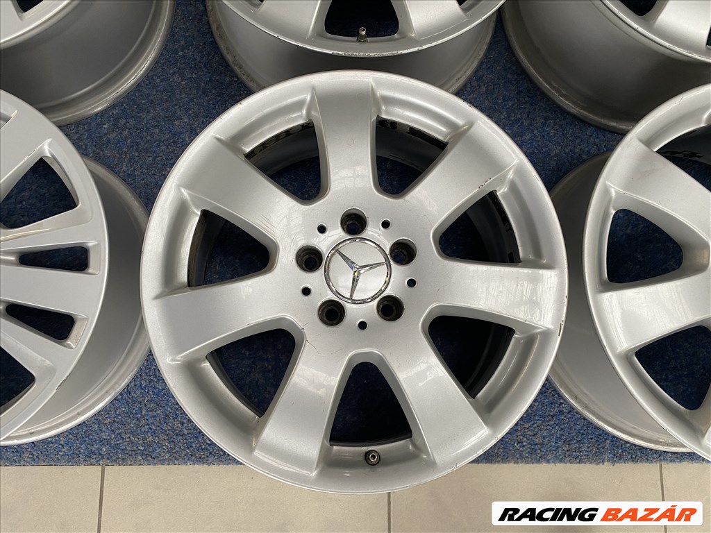 (3068)  Mercedes 17 gyári alufelni felni, 5x112, ML 5. kép