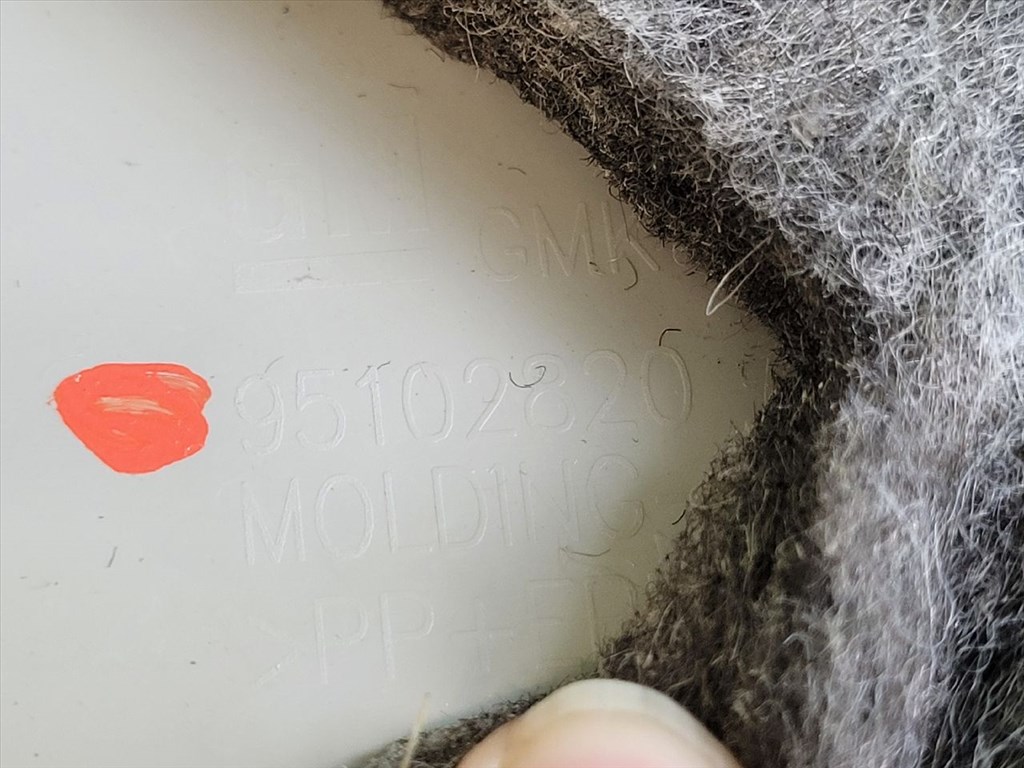 CHEVROLET CRUZE Jobb C Oszlop Burkolat 95102820 3. kép