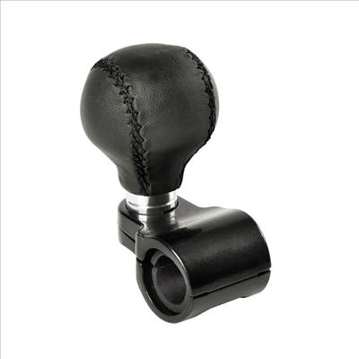 Kormánytekerő gomb, bőr 25 -30 mm Lampa 00137