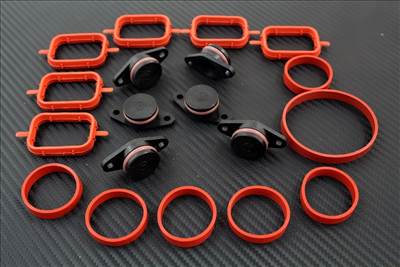 TURBOWORKS BMW 22mm szívócső zárókupak készlet, komplett 6 darabos, PA66 GF30