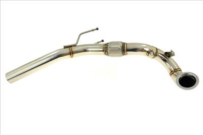 TURBOWORKS Downpipe Audi A3 8V   Skoda Octavia RS VW Golf 7 GTI 2.0 TFSI leömlő