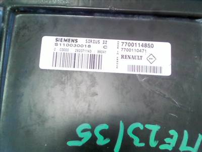 CITROEN C3 2002.04.01-2009.12.31 Motorvezérlő egység ECU PCM modul