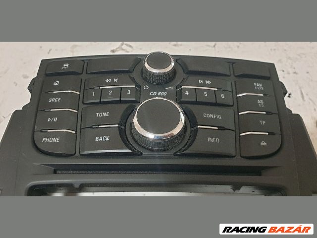 Opel Astra J Navigáció kezelő panel CD 600 13397126 2. kép