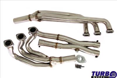 TurboWorks rozsdamentes kipufogó leömlő BMW E30 320i 323i 325i 325ix