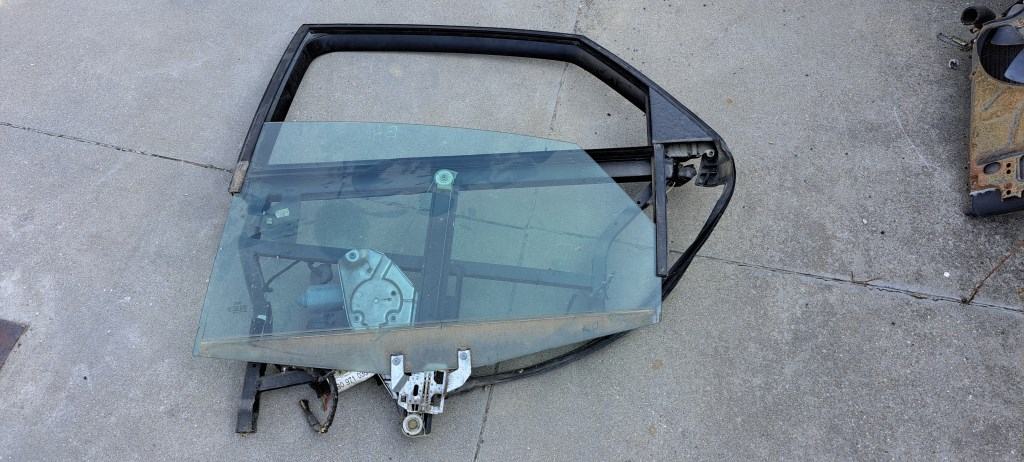 AUDI A6 97-04 Bal hátsó ablakemelő szerkezet elektromos 1. kép