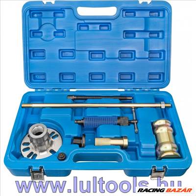 Hidraulikus és csúszókalapácsos kerékagy és fékdob lehúzó készlet 12T