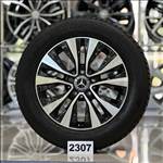 (2307) Mercedes 16 gyári alufelni felni, 5x112, 205/60 téli gmi, CLA C