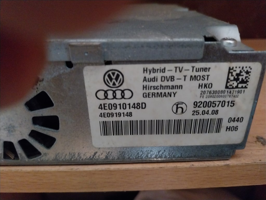 Audi A6(C7-4G) 2013 MMI multimédia 7. kép