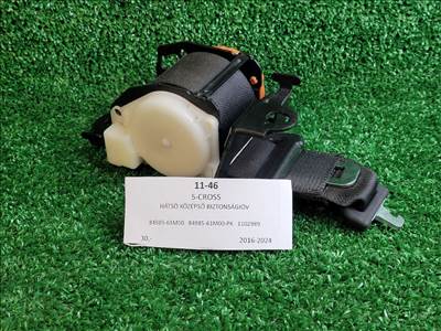 SUZUKI SX4 S-Cross II Hátsó középső Biztonsági Öv 8498561M00 8498561m00pk