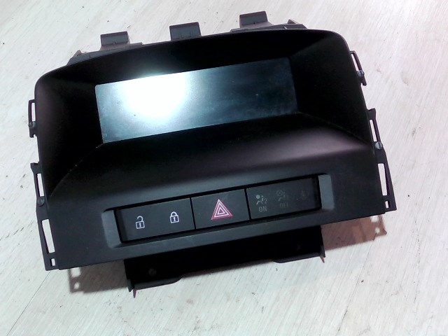 OPEL Astra J/1 2009.09.01-2012.08.31 Multifunkciós központi kijelző 1. kép