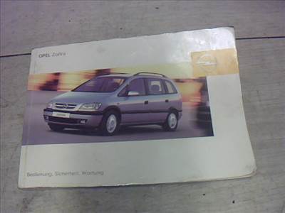 OPEL Zafira 98.09.01-05.08.31 Használati útmutató