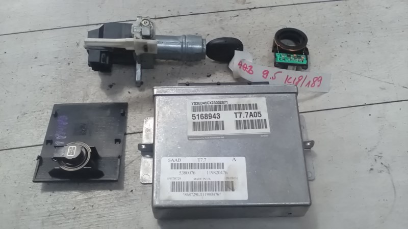 SAAB 9-5 01- Motorvezérlő egység ECU PCM modul 1. kép