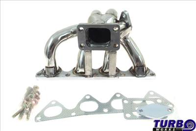 Kipufogó leömlő HONDA CIVIC B-széria TURBO Steel + WASTEGATE