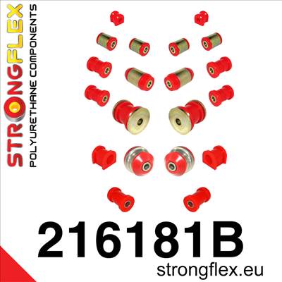 ELSŐ ÉS HÁTSÓ FELFÜGGESZTÉS STRONGFLEX SZILENT KÉSZLET Toyota Celica VII 99-06